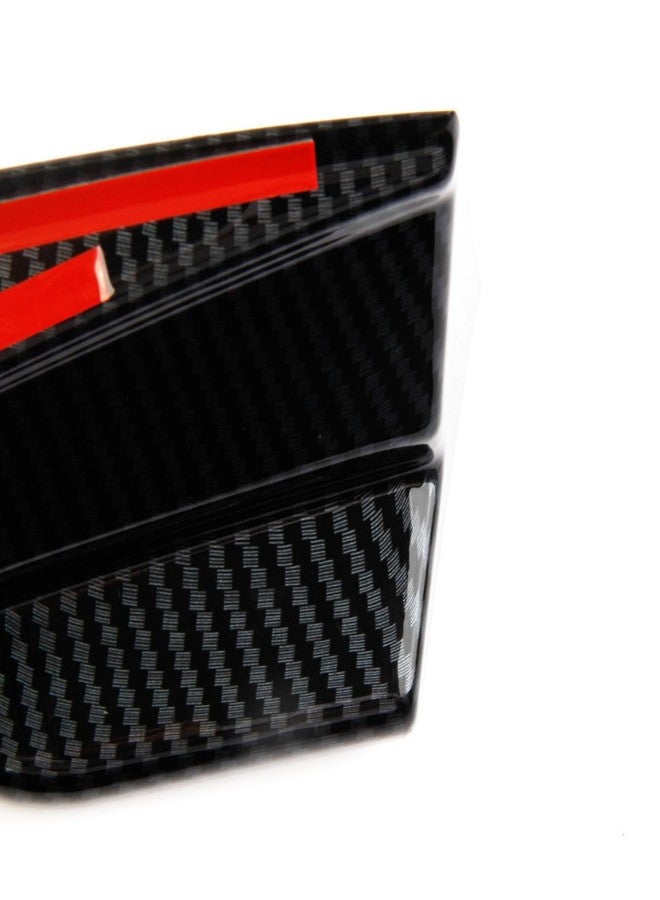 crosselec Carbon Fiber Pattern Rear Bumper Spoiler Bumpers Lip Diffuser Splitter Protector for Chevrolet Corvette C8 2020-2025 - Image 4